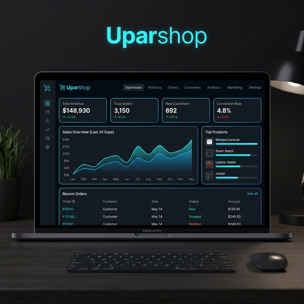 Vista previa de Uparshop